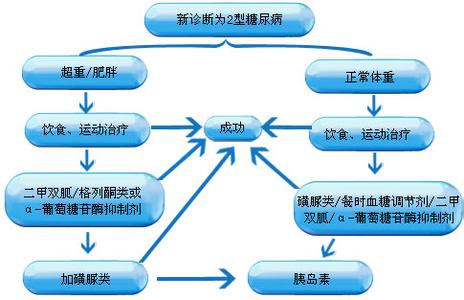 二型糖尿病用药治疗规则是什么